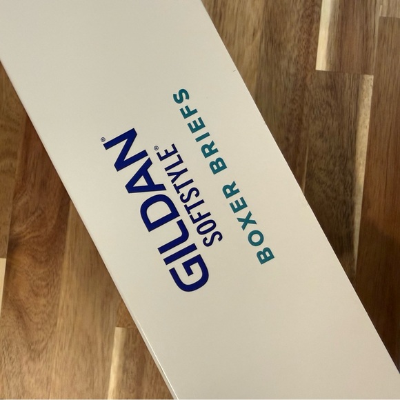 Gildan Boxer Briefs [5]-Pack - Light Blue, Black, Gray - Picture 8 of 9